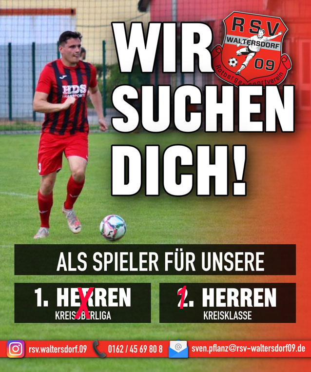 RSV Spielersuche 2026 / 2027